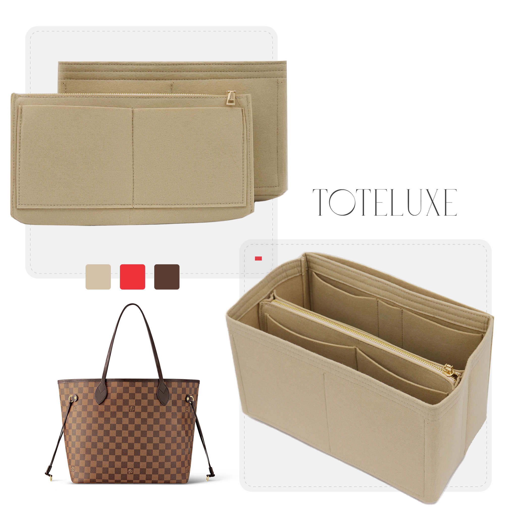 Designer Bag Organiser Inserts Collection
