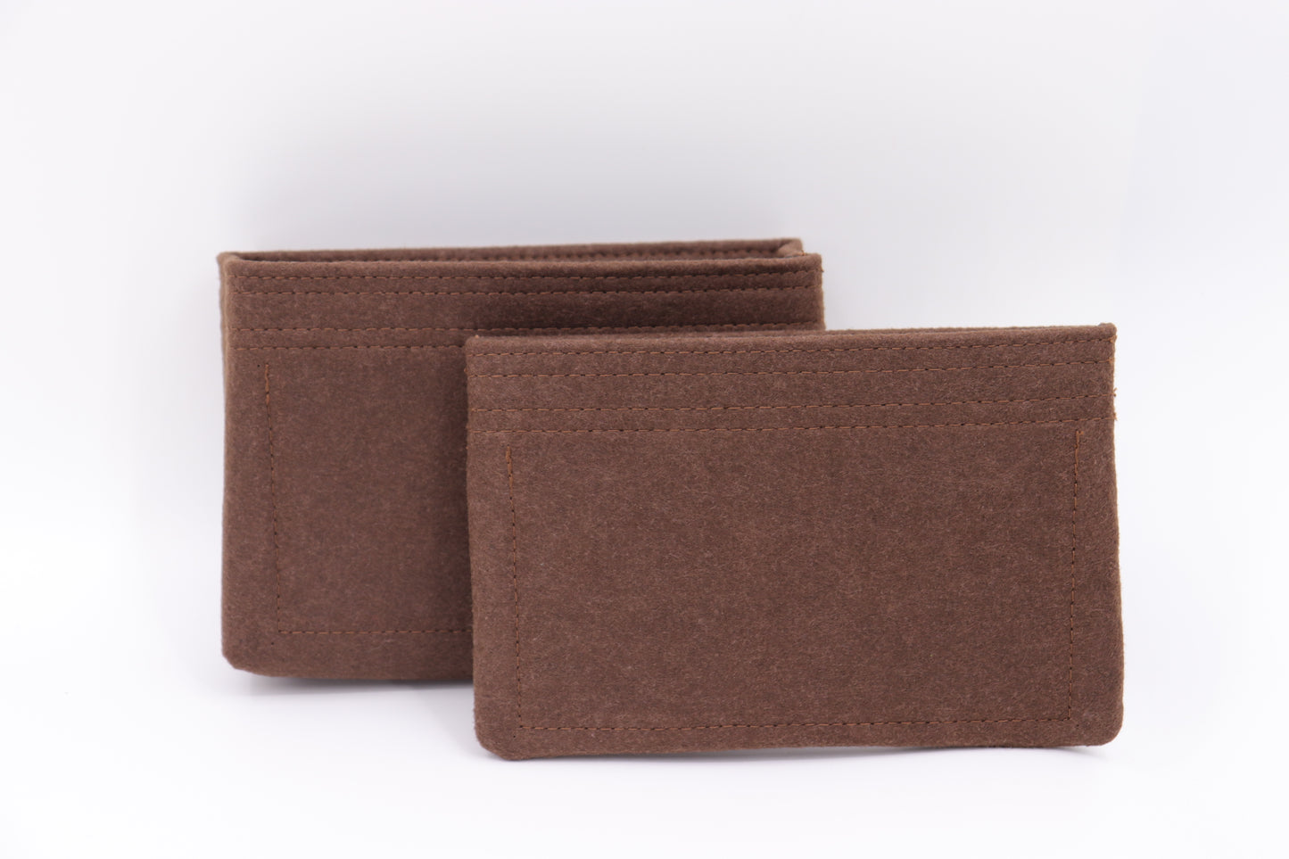 Toteluxe - Louis Vuitton Pochette Metis Bag Organizer Insert - Cherry and Brown