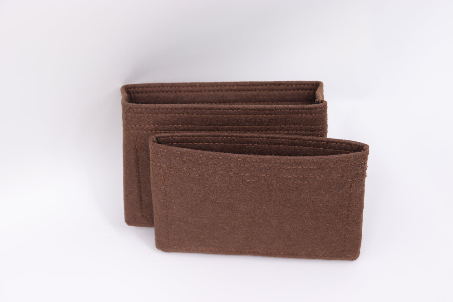 Toteluxe - Louis Vuitton Pochette Metis Bag Organizer Insert - Cherry and Brown